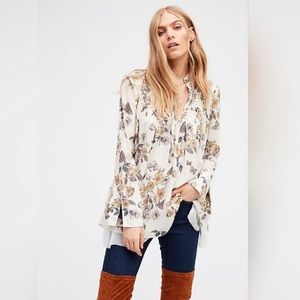 Free People So Fine Smocked Tunic